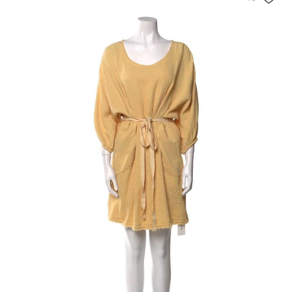 Raquel Allegra Mustard Dress